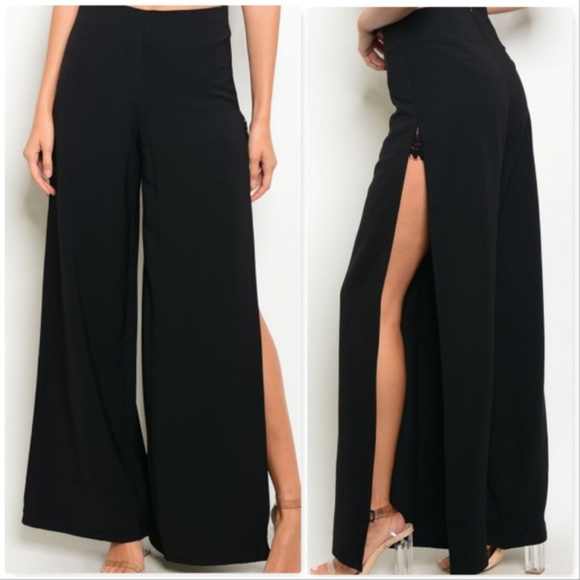 . Pants - SASSY BLACK PANTS